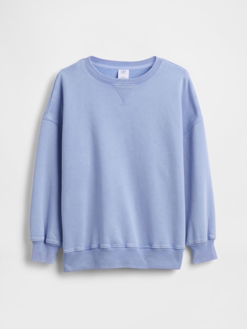 GAP Light Periwinkle Crewneck Sweatshirt